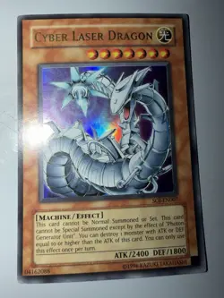 Yu-Gi-Oh Cyber Laser Dragon SOI-EN007 Shadow of Infinity Ultra Rare - Image 1