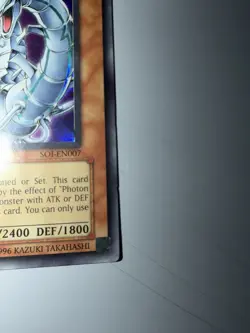 Yu-Gi-Oh Cyber Laser Dragon SOI-EN007 Shadow of Infinity Ultra Rare - Image 3