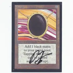 MTG Alpha Beta LEA LEB Mox Jet Artist Proof signed Dan Frazier original art - Image 3