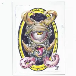 MTG Alpha Beta LEA LEB Mox Jet Artist Proof signed Dan Frazier original art - Image 4