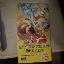Bandai One Piece Adventure on Kami's Island OP15-EB04 Booster Pack 12 Cards - Image 2