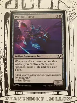 MTG Pactdoll Terror - Aetherdrift (DFT) Common #0099 - Image 1