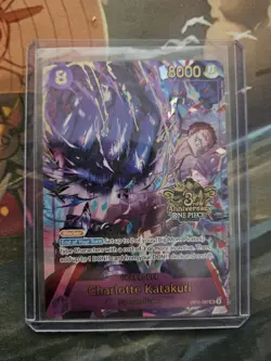 Charlotte Katakuri OP11-067 - English One Piece Japanese Version 3rd Anniversary - Image 1