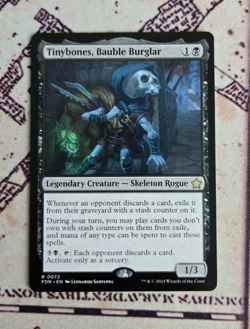 MTG Tinybones, Bauble Burglar Foundations NM - Image 1