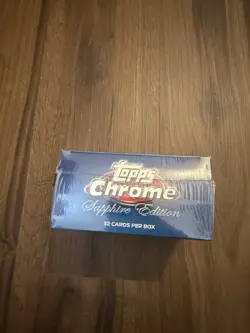 2021 Topps Chrome F1 Sapphire Edition Formula 1 One Racing Card SEALED Hobby Box - Image 3
