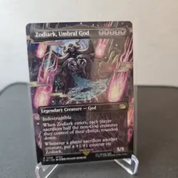 MTG Zodiark, Umbral God 336 Borderless Regular Rare Final Fantasy FIN - Image 1