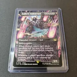 MTG Zodiark, Umbral God 336 Borderless Regular Rare Final Fantasy FIN - Image 2