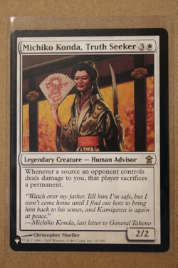Michiko Konda, Truth Seeker The List Reprints Regular MTG TCG Near Mint - Image 1
