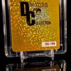 Eve Waifu Card Encased #/99 Gold Demigoddess Collection SLAB Stellar Blade - Image 4