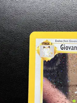 Giovanni’s Persian Holo Rare 8/132 2000 Gym Challenge Pokemon Card LP - Image 3