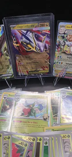 Pokemon Grass Type Card Lot 48 Cards Mixed Language ENG/JP/KR Collectors - Image 3