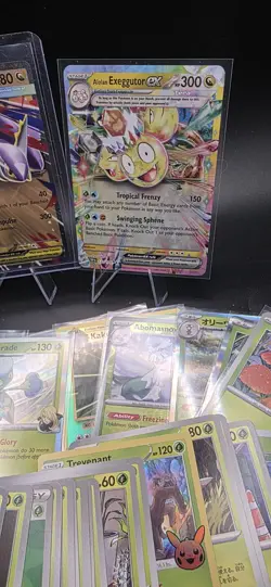 Pokemon Grass Type Card Lot 48 Cards Mixed Language ENG/JP/KR Collectors - Image 4