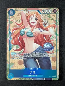 2025 One Piece NAMI #P-112 Promo Cards Mini-tin Pack Set Vol.2 Stamped JPN - Image 1