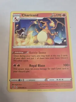 Pokemon Vivid Voltage Charizard Card #25 NM/M - Image 1