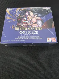 One Piece TCG [OP-14] The Azure Sea's Seven Booster Box English - Sealed [OP14] - Image 1