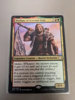 Wulfgar of Icewind Dale / Commander: Forgotten Realms / Magic MTG - Image 1