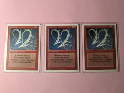 MTG 3x Manabarbs Revised Edition - Image 1