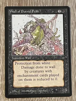 MTG - Wall of Putrid Flesh - Legends - NM English Magic 1994 - Image 1
