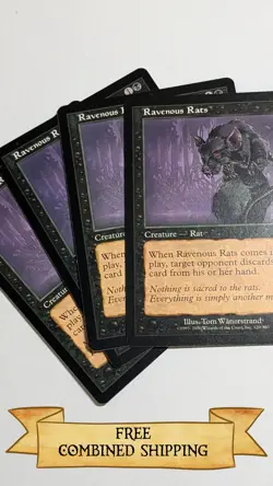 4x Ravenous Rats Invasion Regular - Image 1