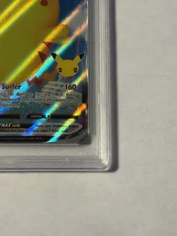 2021 POKEMON CELEBRATIONS #009 SURFING PIKACHU VMAX GEM MINT PSA 10 - Image 4