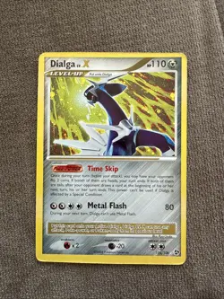 Pokemon TCG Dialga LV X 105/106 Great Encounters Non Holo - Image 1