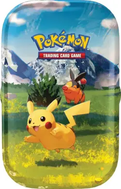 Pokemon Mega Evolution Ascended Heroes Pikachu & Tepig Mini Tin New Sealed - Image 2