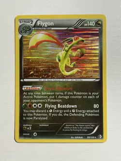 Pokemon Boundaries Crossed Flygon 99/149 Holo Rare LP - Image 1