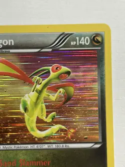 Pokemon Boundaries Crossed Flygon 99/149 Holo Rare LP - Image 3