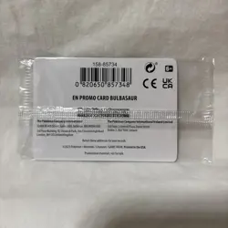 Bulbasaur Pokemon TCG Scarlet & Violet 151 Best Buy Stamped Promo Sealed 001/165 - Image 2