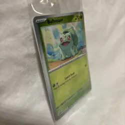 Bulbasaur Pokemon TCG Scarlet & Violet 151 Best Buy Stamped Promo Sealed 001/165 - Image 4