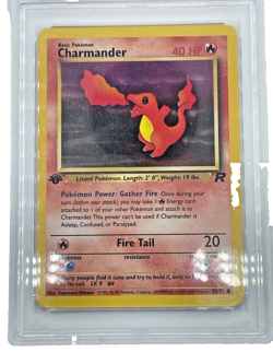 Pokemon Team Rocket's Charmander - First Edition - PSA 10 - Image 3