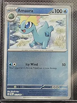 Sail Fossil Amaura & Aurorus Reverse Holo Pokemon TCG: Perfect Order English NM - Image 5