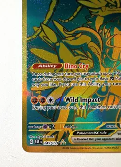 Pokemon Koraidon ex 245/091 SV: Paldean Fates Hyper Rare Full Art Holo HP 230 EX - Image 3
