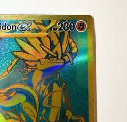 Pokemon Koraidon ex 245/091 SV: Paldean Fates Hyper Rare Full Art Holo HP 230 EX - Image 5