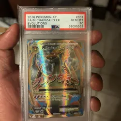 Pokemon TCG M Charizard EX #101/108 Evolutions, PSA Gem MT 10 FULL ART - Image 2
