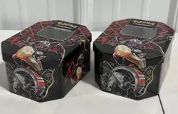 POKEMON TCG *Empty Tin Lot Of (10) Collectors Tins - Image 2