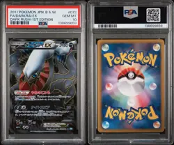 Pokemon Darkrai EX 1st Edition Full Art Holo Bw4: Dark Rush 072/069 PSA 10 2011 - Image 3