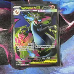 Mega Charizard x EX 109/094 Me02: Phantasmal Flames Pokemon TCG Minty - Image 1