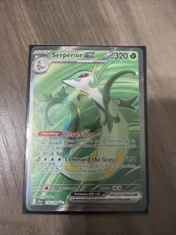 Pokemon TCG Serperior EX 156/086 Black Bolt Ultra Rare S&V NM - Image 1