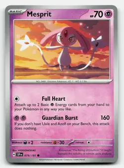 POKEMON MESPRIT 079/191 SURGING SPARKS NM - Image 2