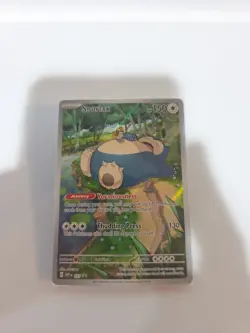 Pokemon TCG Snorlax SVP 051 Illustration Rare 151 Promo Sealed - Image 1