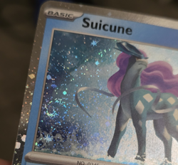 Suicune #26/94 Cosmos SWIRL Holo Pokemon Phantasmal Flames PFL - read - Image 3