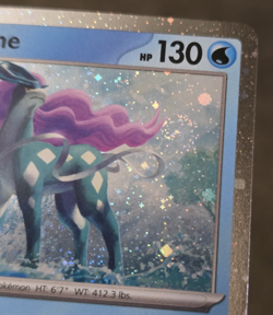 Suicune #26/94 Cosmos SWIRL Holo Pokemon Phantasmal Flames PFL - read - Image 4