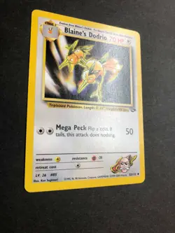 Pokemon Blaine's Dodrio 32/132 Gym Challenge NM+ (Never Played!) - Image 3