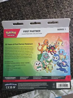 Pokemon First Partner Illustration Collection Pack. Series 1 Sealed New. - Image 2