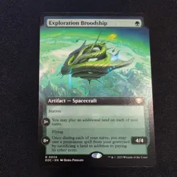 MTG Edge Of Eternities Exploration Broodship Extended Art Commander - Image 1