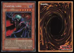 Vampire Lord DCR-000 Secret Rare Dark Crisis 1st Edition Yu-Gi-Oh - Image 3