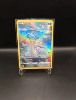 Pokemon TCG Lapras Crown Zenith: Galarian Gallery GG05/GG70 NM Condition - Image 1