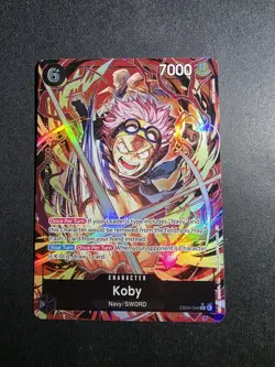 One Piece KOBY EB04-044 Alt Art SR Adventure On Kami’s Island English TCG OP-15 - Image 1