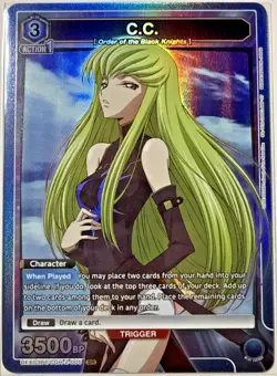 C.C. Union Arena Code Geass Vol 2 UEX03BT/CGH-2-005 Super Rare SR Full Art NM - Image 1